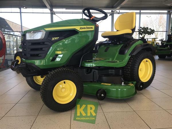 Grote foto john deere x167 692704 tuin en terras zitmaaiers
