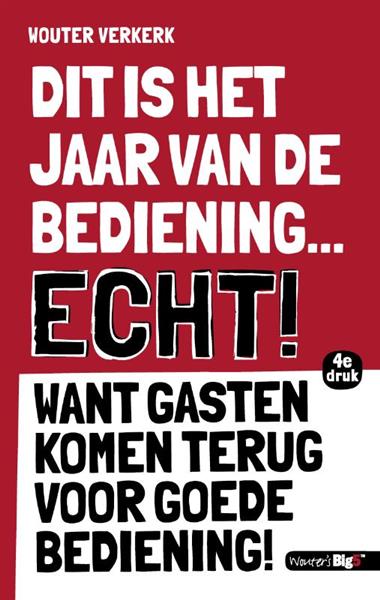 Grote foto dit is het jaar van de bediening... echt boeken hobby en vrije tijd