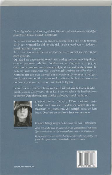Grote foto dood van een soldaat boeken thrillers
