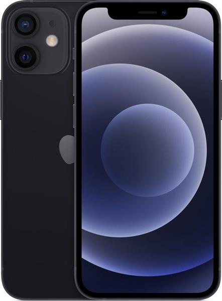 Grote foto nieuwstaat apple iphone 12 mini 128gb zwart 5 4 12 maanden garantie telecommunicatie apple iphone