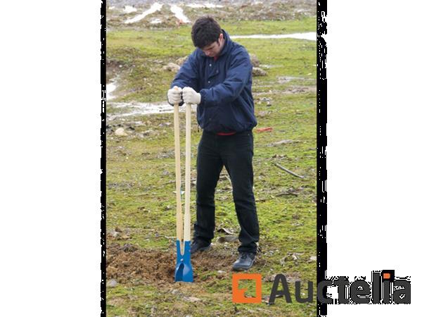 Grote foto handmatige graaflaadcombinatie doe het zelf en verbouw gereedschappen en machines