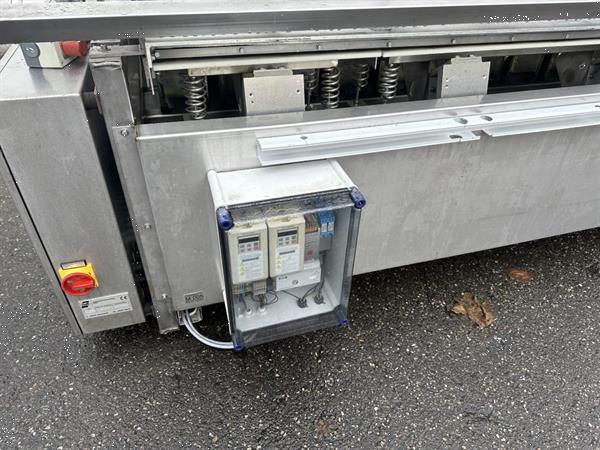 Grote foto s b cp 800 12 bp afweegmachine met frame en 3 elevatoren toevoertransportbanden agrarisch tuinbouw