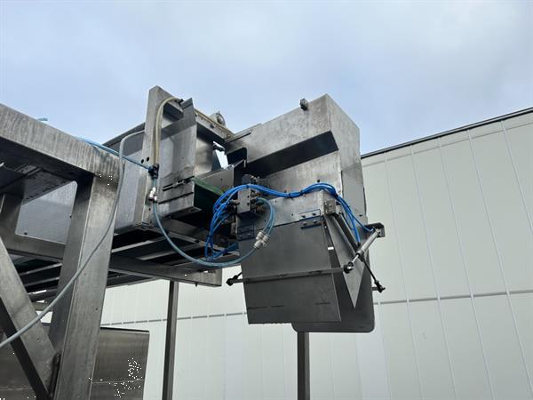 Grote foto s b cp 800 12 bp afweegmachine met frame en 3 elevatoren toevoertransportbanden agrarisch tuinbouw