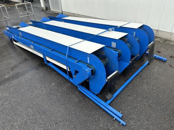 Grote foto s b cp 800 12 bp afweegmachine met frame en 3 elevatoren toevoertransportbanden agrarisch tuinbouw