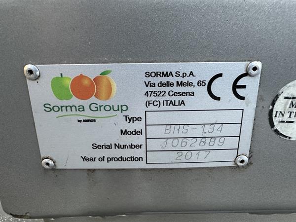 Grote foto sorma brs 134 verticale verpakkingsmachine voor girsac sormapack en sormabag agrarisch tuinbouw