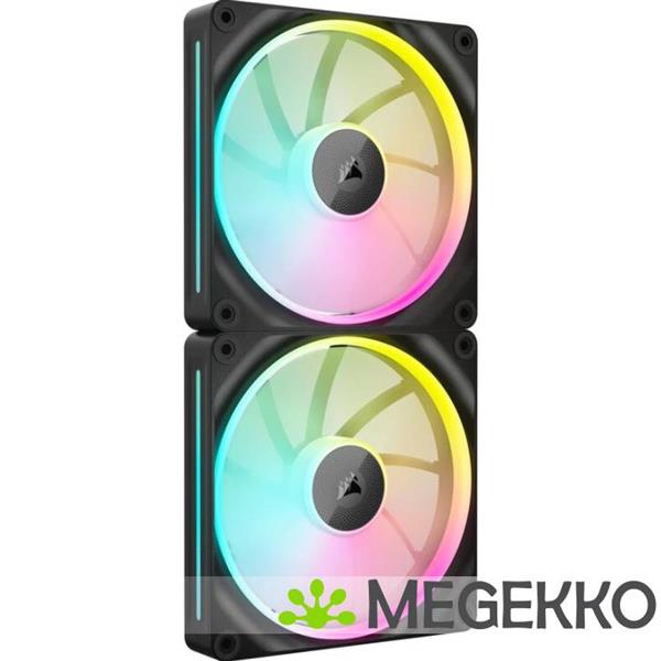 Grote foto corsair icue link lx140 rgb black dual pack computers en software overige computers en software