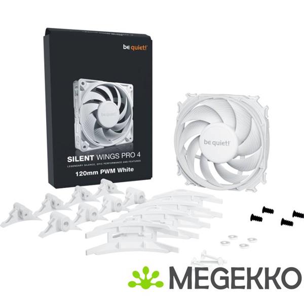 Grote foto be quiet silent wings pro 4 pwm white computers en software overige computers en software