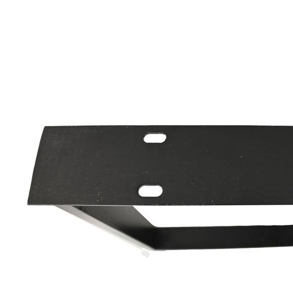 Grote foto tafelpoten u model 70x10x72 zwart metaal set van 2 huis en inrichting eettafels