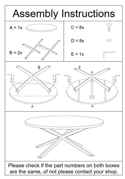 Grote foto eettafel oslo zwart rond 130 cm huis en inrichting eettafels