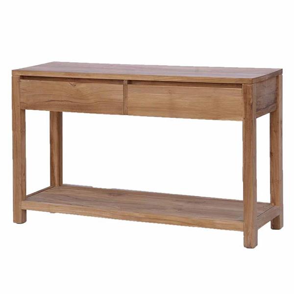 Grote foto sidetable corona 130 cm teakhout huis en inrichting eettafels