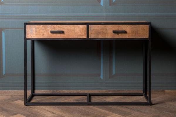 Grote foto sidetable sturdy 2 lades 120x35x80 cm huis en inrichting eettafels