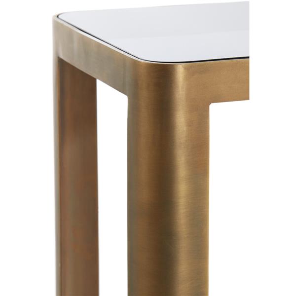 Grote foto wandtafel set van 2 brons smoke glas huis en inrichting eettafels