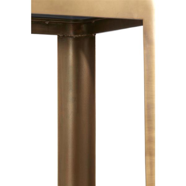 Grote foto wandtafel set van 2 brons smoke glas huis en inrichting eettafels