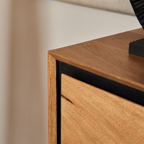 Grote foto sidetable richwood 180 cm huis en inrichting eettafels