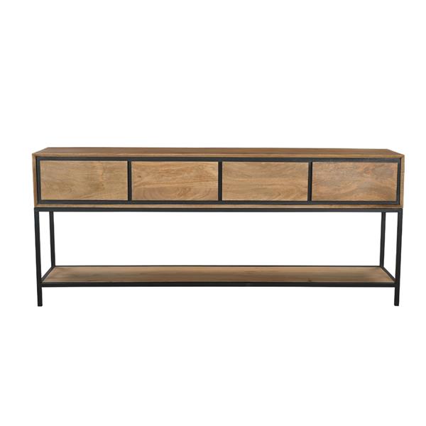 Grote foto sidetable richwood 180 cm huis en inrichting eettafels