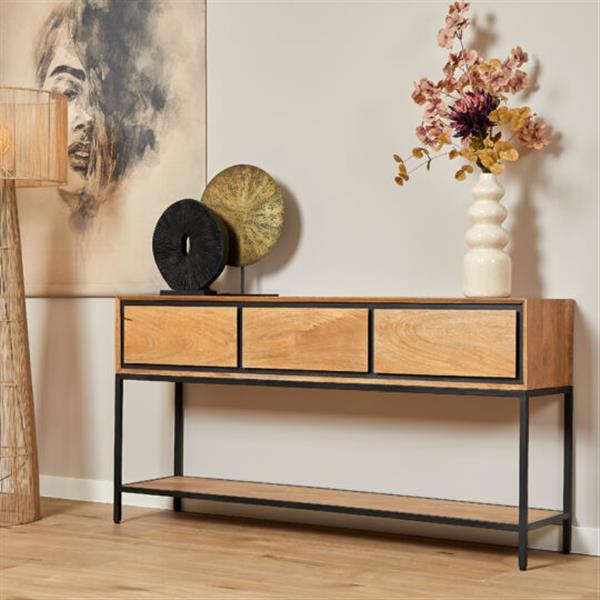 Grote foto sidetable richwood 150 cm huis en inrichting eettafels