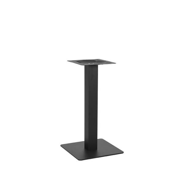 Grote foto poot restauranttafel 40x40x71 cm zwart metaal huis en inrichting eettafels