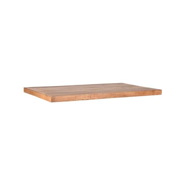 Grote foto restauranttafel blad 120x70 cm rough mangohout l zwart metaal leverbaar vanaf week 29 18 juli huis en inrichting eettafels