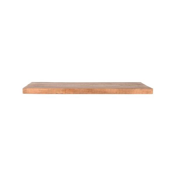Grote foto restauranttafel blad 120x70 cm rough mangohout l zwart metaal leverbaar vanaf week 29 18 juli huis en inrichting eettafels