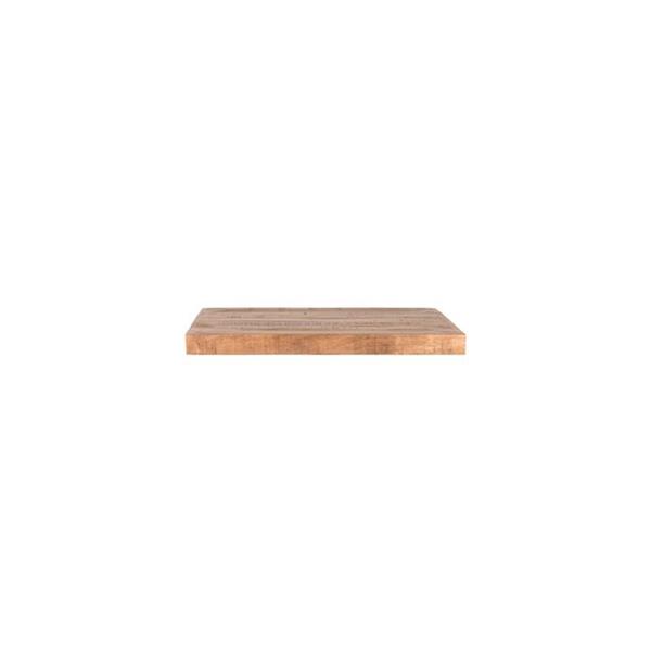 Grote foto restauranttafel blad 70x70 cm mangohout zwart metaal huis en inrichting eettafels