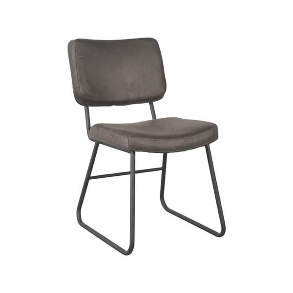 Grote foto eetkamerstoel noah 47x61x85 cm antraciet huis en inrichting stoelen