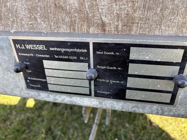 Grote foto wesco 2 paardentrailer agrarisch algemeen