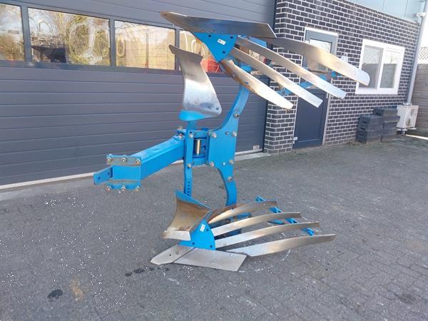 Grote foto lemken variopal 7 ploeglichaam stroken rister agrarisch ploegen