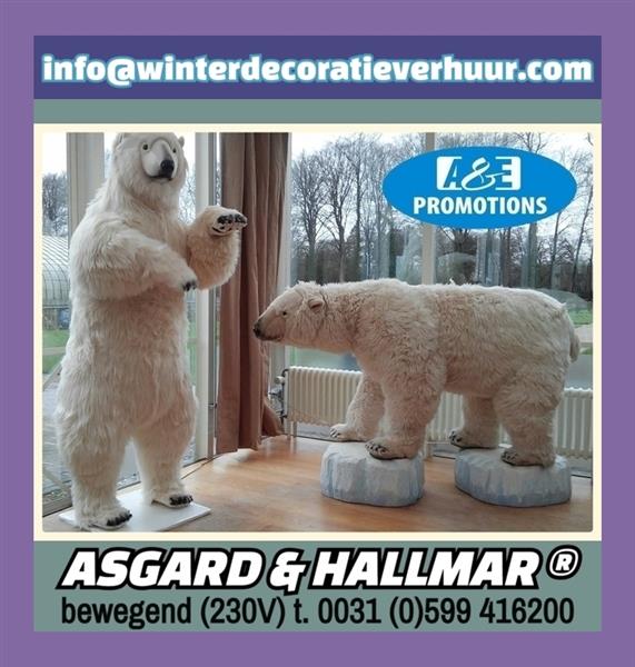 Grote foto ijsmuur verhuur ijsbeer lifesize amersfoort diversen overige diversen