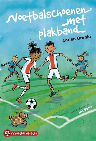 Grote foto voetbalschoenen met plakband vvvoetbalfanaten 1 boeken jeugd 13 jaar en ouder