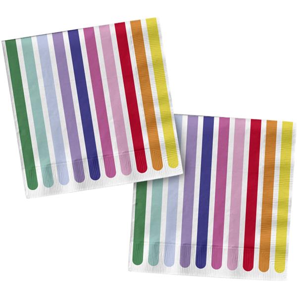 Grote foto napkins stripetastic 33x33cm 20 verzamelen overige verzamelingen