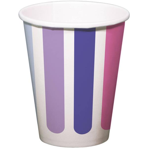 Grote foto cups paper stripetastic 250ml 8 verzamelen overige verzamelingen