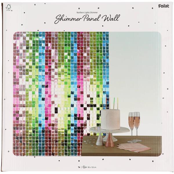 Grote foto shimmer panel multi color 30x30cm 12 verzamelen overige verzamelingen