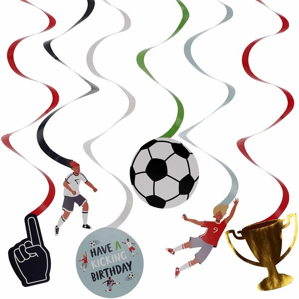 Grote foto swirl decoration soccer 6 verzamelen overige verzamelingen