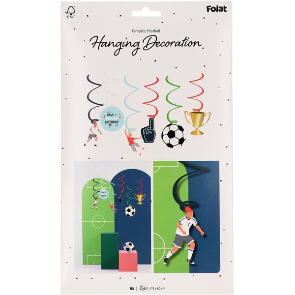 Grote foto swirl decoration soccer 6 verzamelen overige verzamelingen