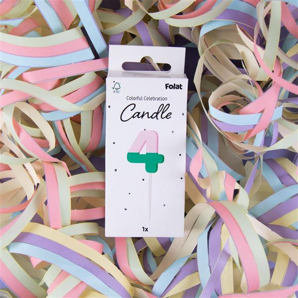 Grote foto candle stripetastic nr. 4 verzamelen overige verzamelingen