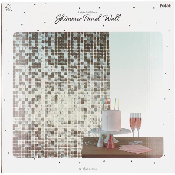 Grote foto shimmer panel matt gold 30x30cm 12 verzamelen overige verzamelingen