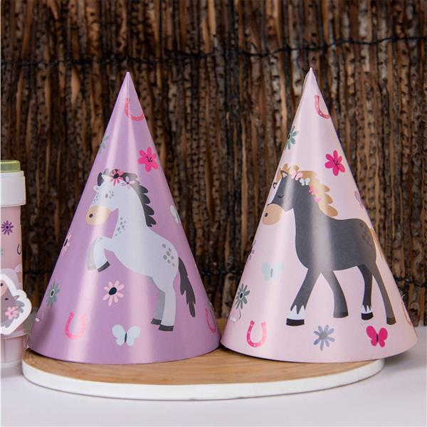 Grote foto party hats horses 6 verzamelen overige verzamelingen