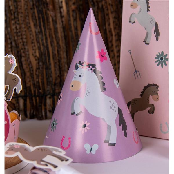 Grote foto party hats horses 6 verzamelen overige verzamelingen