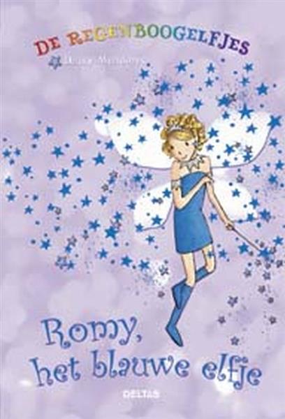 Grote foto de regenboogelfjes 5 romy het blauwe elfje de regenboogelfjes 5 boeken jeugd 13 jaar en ouder