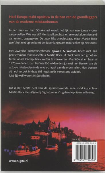 Grote foto de vrouw in het g takanaal sj wall wahl boeken thrillers