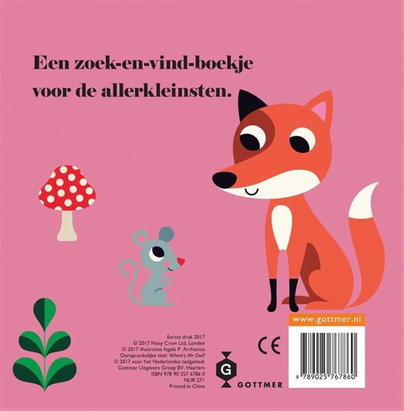 Grote foto uil waar ben je boeken jeugd 13 jaar en ouder