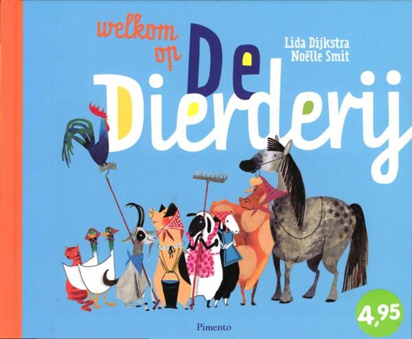 Grote foto welkom op de dierderij boeken jeugd 13 jaar en ouder