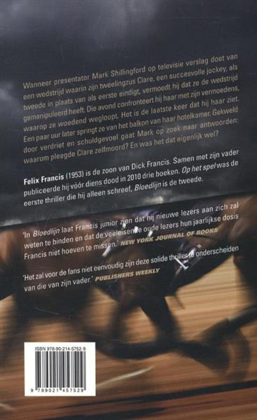 Grote foto bloedlijn boeken thrillers