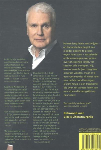 Grote foto ik kom terug boeken overige boeken