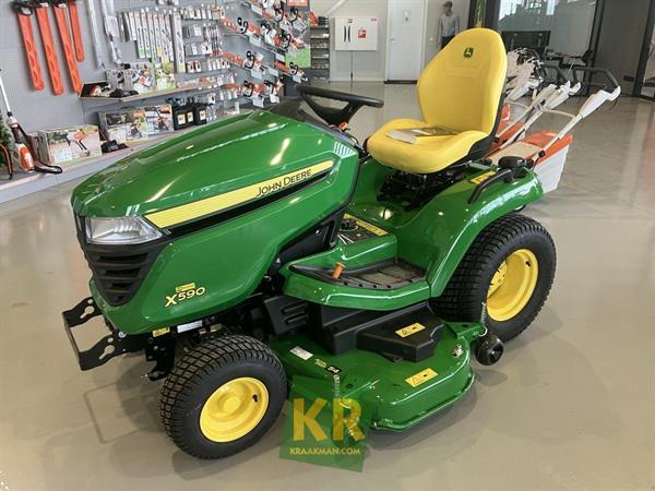 Grote foto john deere x590 692207 tuin en terras zitmaaiers