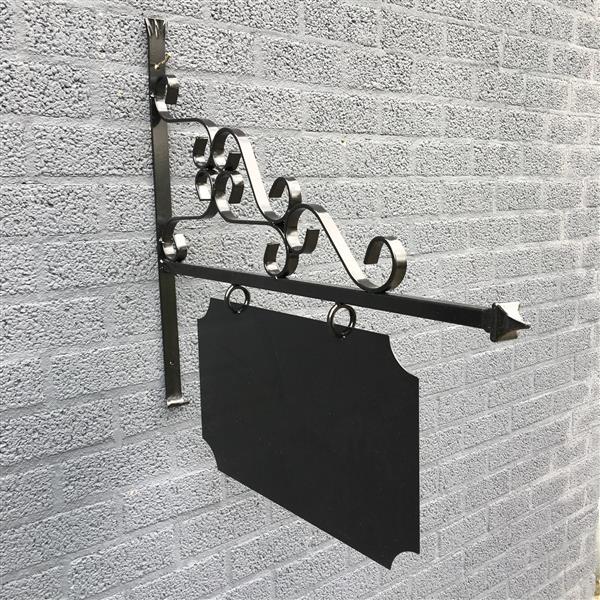 Grote foto uithangbord zwart 75 cm rechthoekig ijzer verzamelen overige verzamelingen