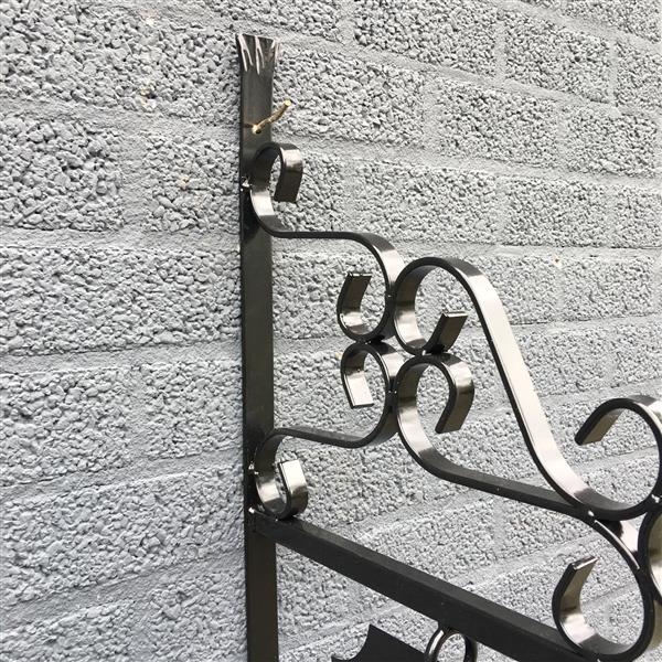 Grote foto uithangbord zwart 75 cm rechthoekig ijzer verzamelen overige verzamelingen