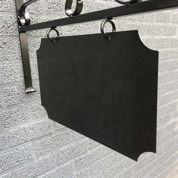 Grote foto uithangbord zwart 75 cm rechthoekig ijzer verzamelen overige verzamelingen