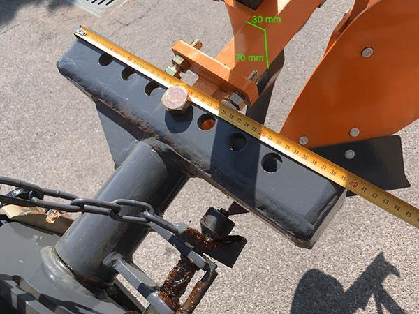 Grote foto kraffter fzl wentelploeg mechanisch agrarisch mechanisatie