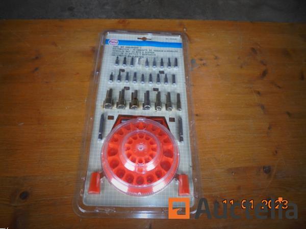 Grote foto schroevendraaier bits doe het zelf en verbouw onderdelen en accessoires